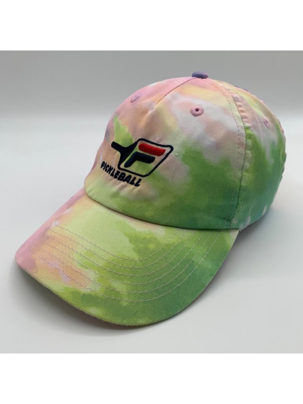 Fila Pickleball Unisex Multicolor Tie Dye Relaxed Fit Strapback Adjustable Hat
